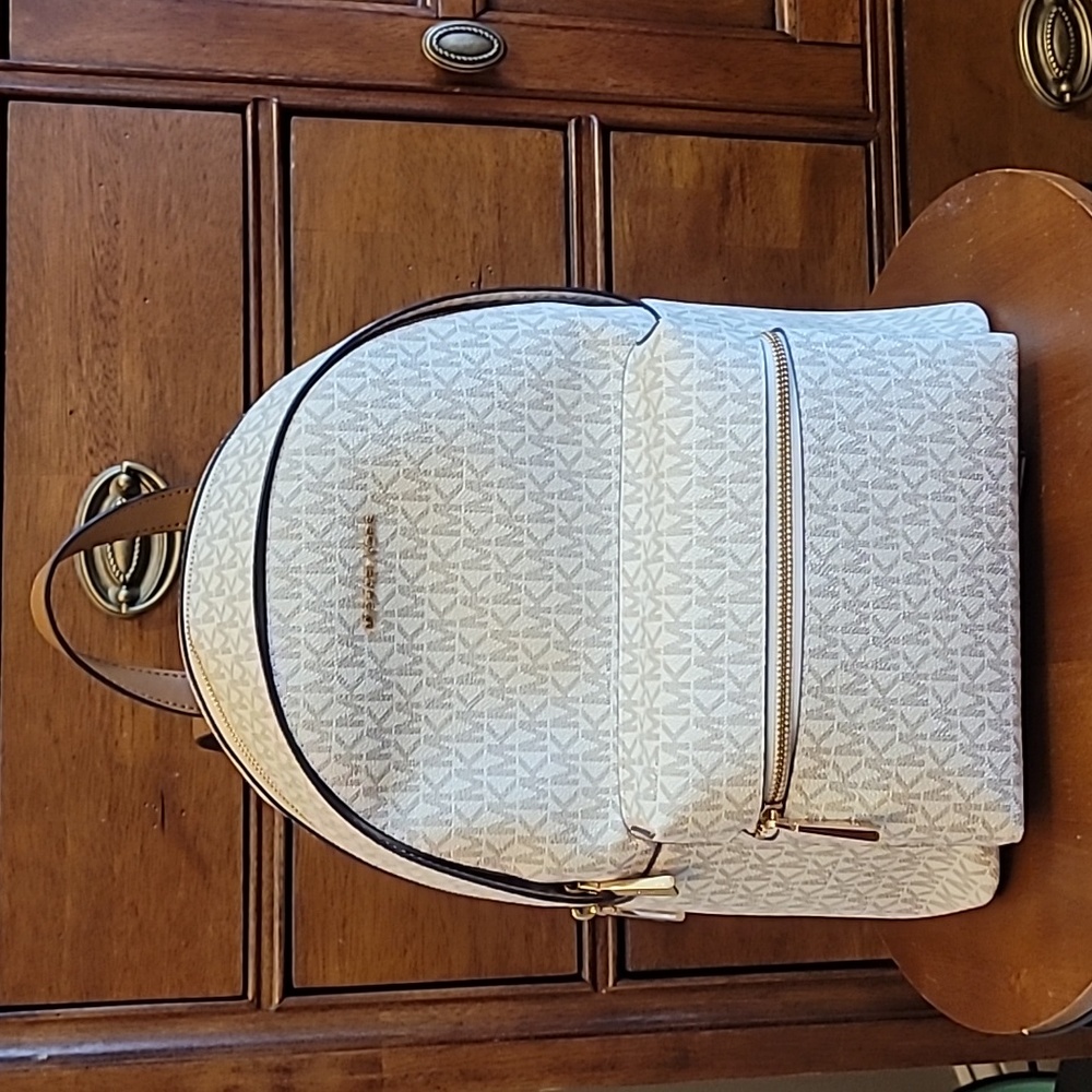 Michael Kors Logo Backpack